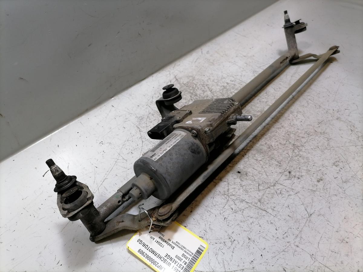 VW Tiguan 1 5N original Wischermotor mit Wischergest&auml;nge Bj.2009